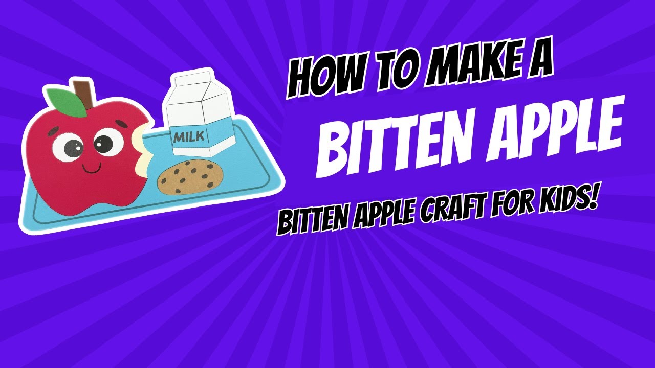 Bitten Apple Craft