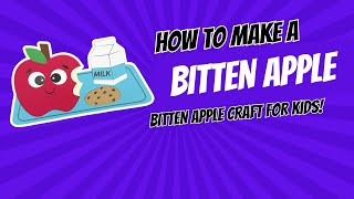 Bitten Apple Craft