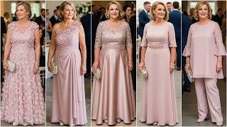 Radiant Dresses In Dusty Rose: Elegant Mother Of The Bride Outfits For Over 50s