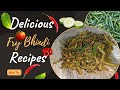 Fry Bhindi Recipe || Masala Blindi Recipe ||Simple & Delicious Okra Recipe || Instant Recipe