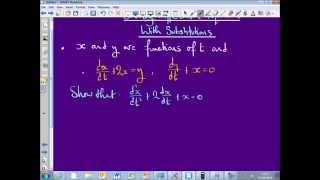 Using Substitutions To Solve Differential Equations
