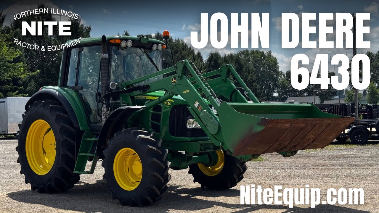 John Deere 6430 at Nite Equipment 