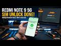 Redmi Note 9 5G SIMLock Unlock Network Done By Cheetah Tool