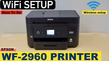 Epson WorkForce 2960 WiFi Setup !