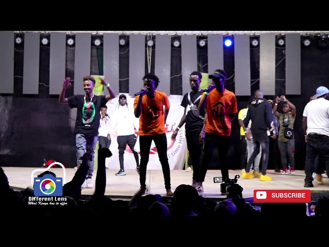 SAILORS BRIEF PERFORMANCE AT GENGETONE FESTIVAL BEFORE BEING WHISKED AWAY FROM THE  SATGE!