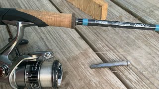 Gloomis nrx + 822s Dsr rod review . #ned #tightlines