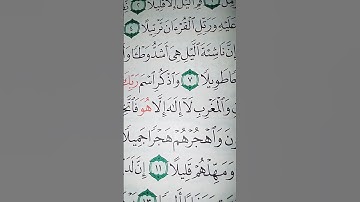 ما معنى "إن ناشئة اليل هى أشد وطئا واقوم قيلا"#سورة #المزمل