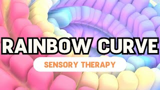 Rainbow Curve and Relaxing Music || Autism Sensory Therapy screenshot 5