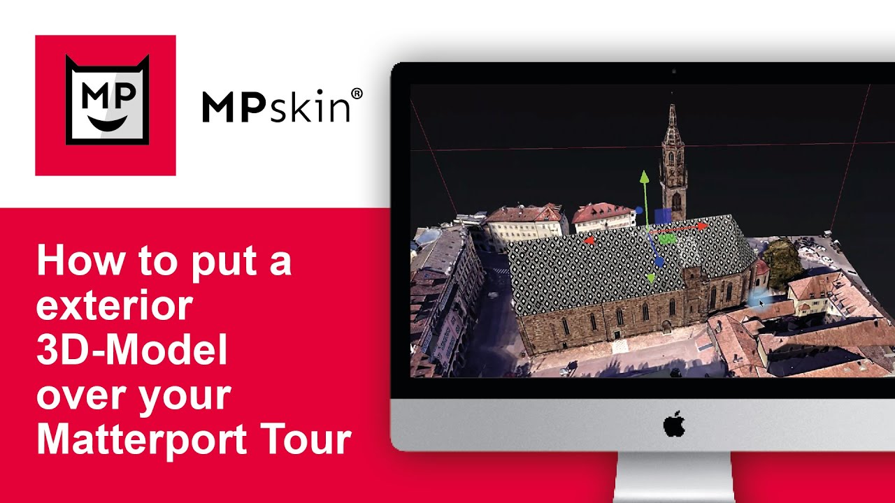 How to put a 3D model over a Matterport Tour - YouTube