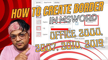 Ms Word NepaliTutorial || How to Make Own Custom Page Border in Microsoft Word |how to add pageBoard