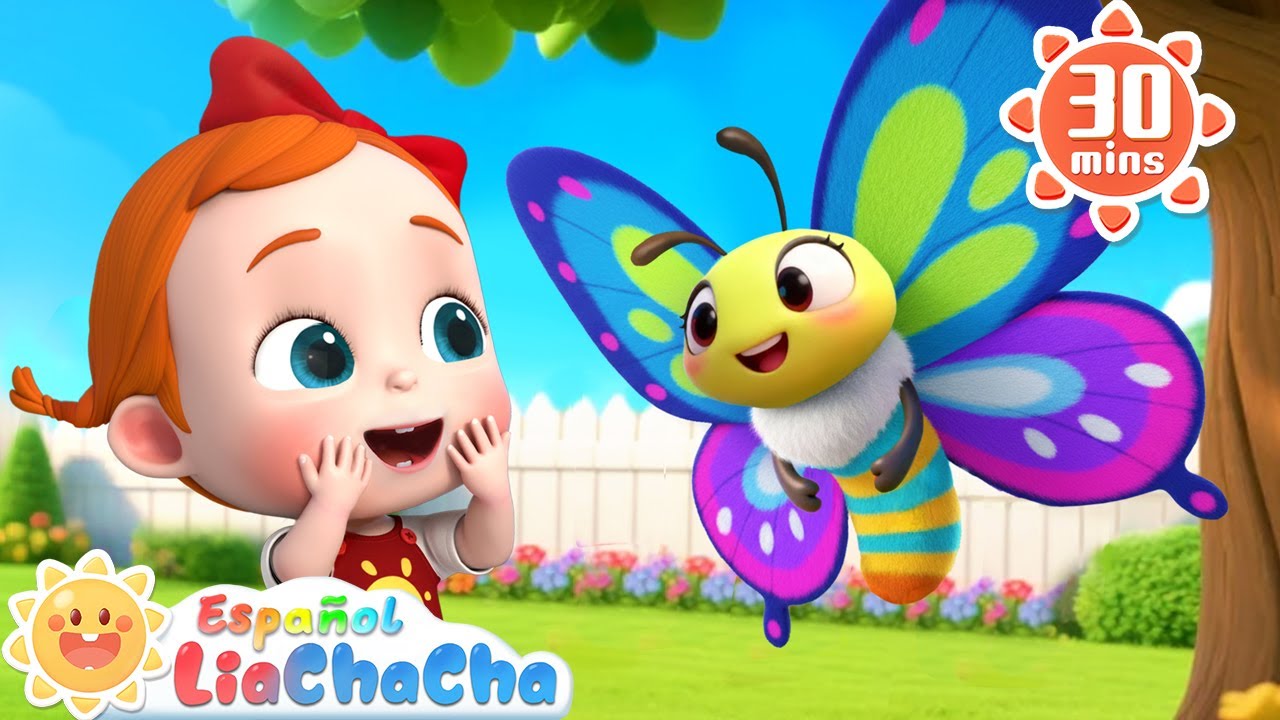 Mariposita | LiaChaCha en Español - Canciones Infantiles