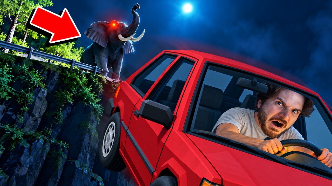 NÃO IMPORTA O QUE ACONTEÇA NESSA ESTRADA, NÃO SAIA DO CARRO!