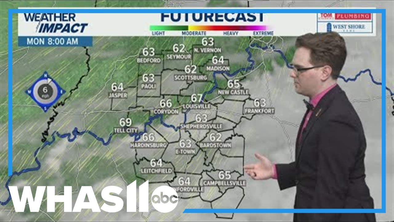 Isolated showers/storms still possible Monday | May 24, 2026 6:30 p.m ...