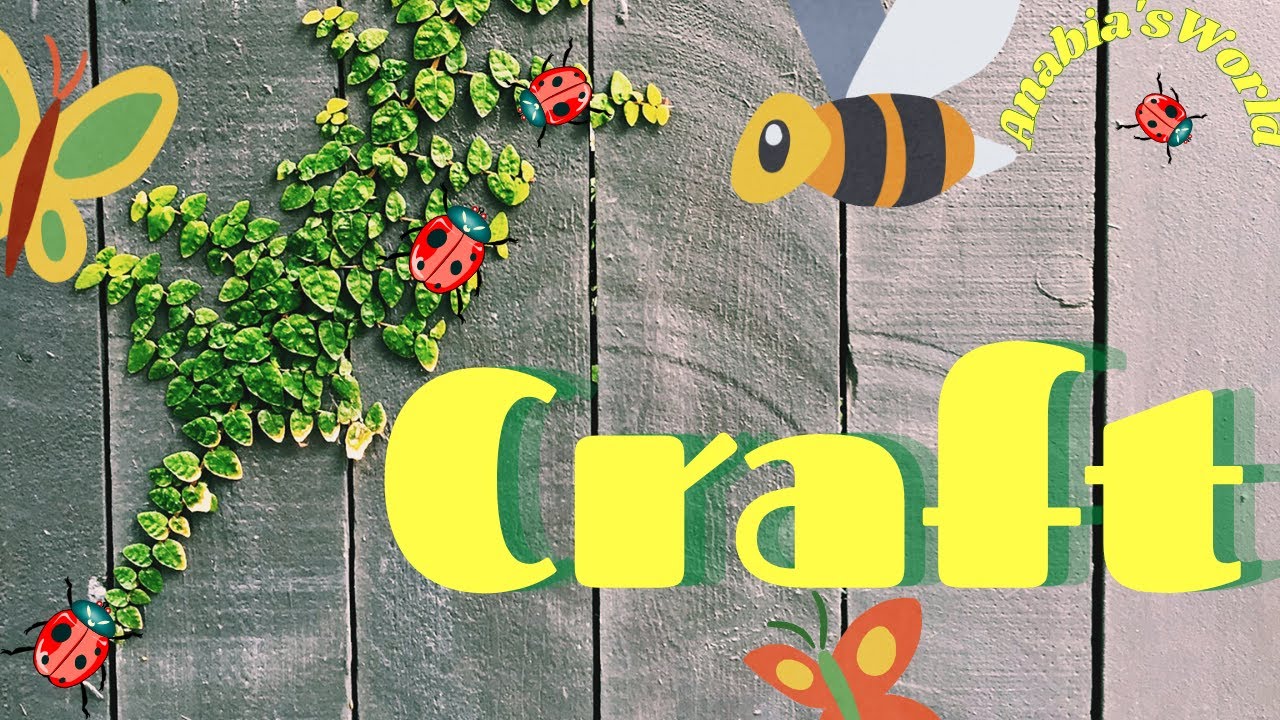 Insect craft| Bug| kids learning