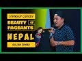 Beauty pageant of nepal  standup comedy by sujan zimba