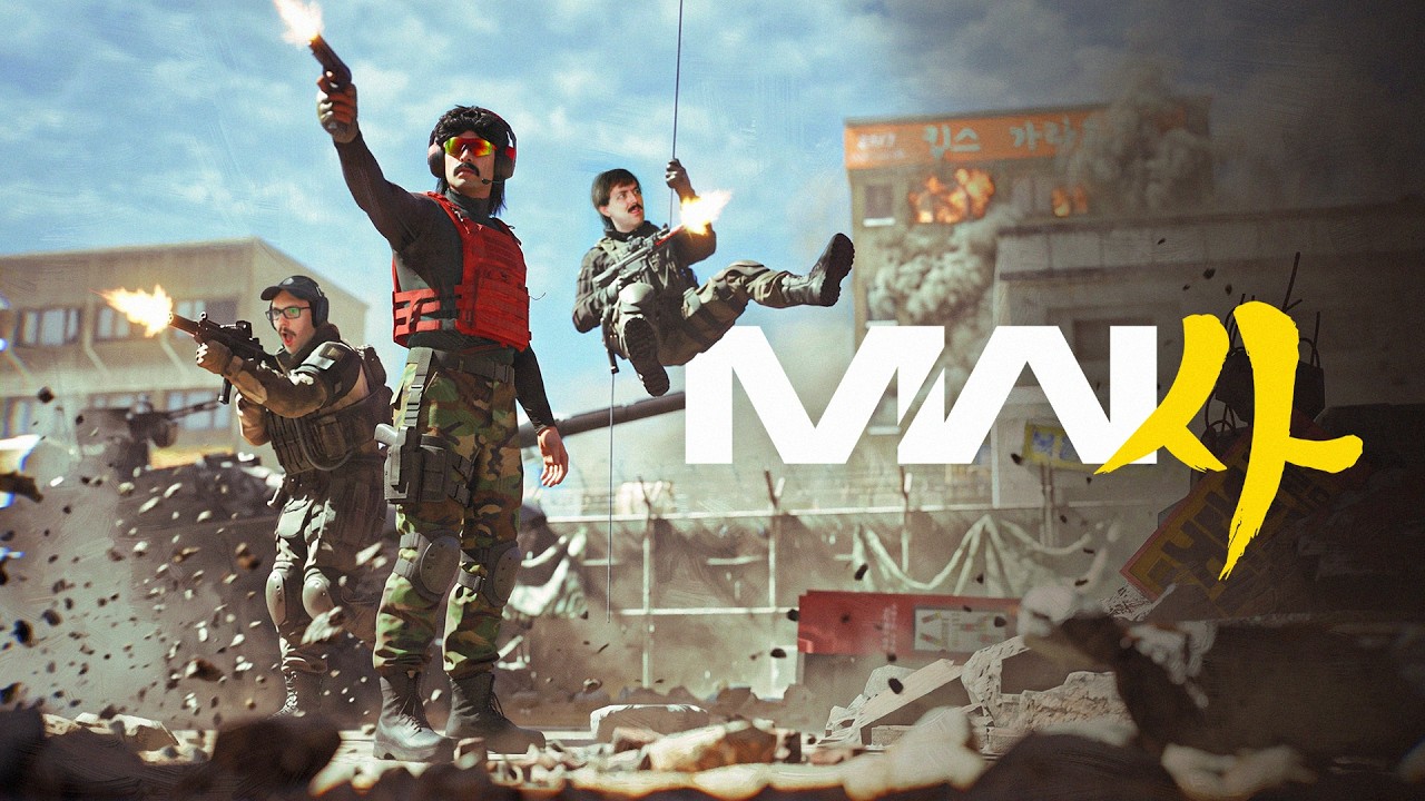 🔴DR DISRESPECT - MW4 WARZONE - THE LAST DROP