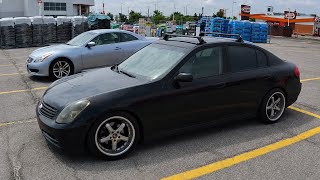 RayBan Meta 2 POV G35 Sedan Test Drive 16:9 Aspect Ratio