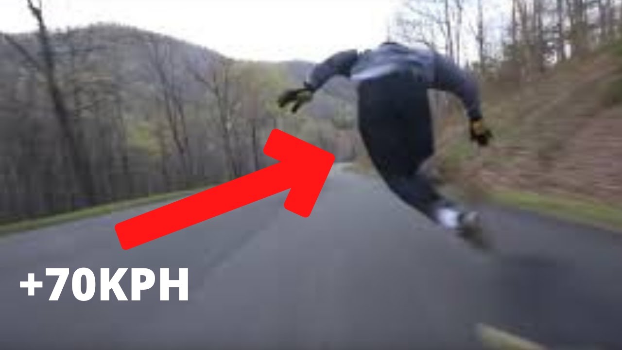 Worst Long Board Fails Downhill Josh Neuman YouTube