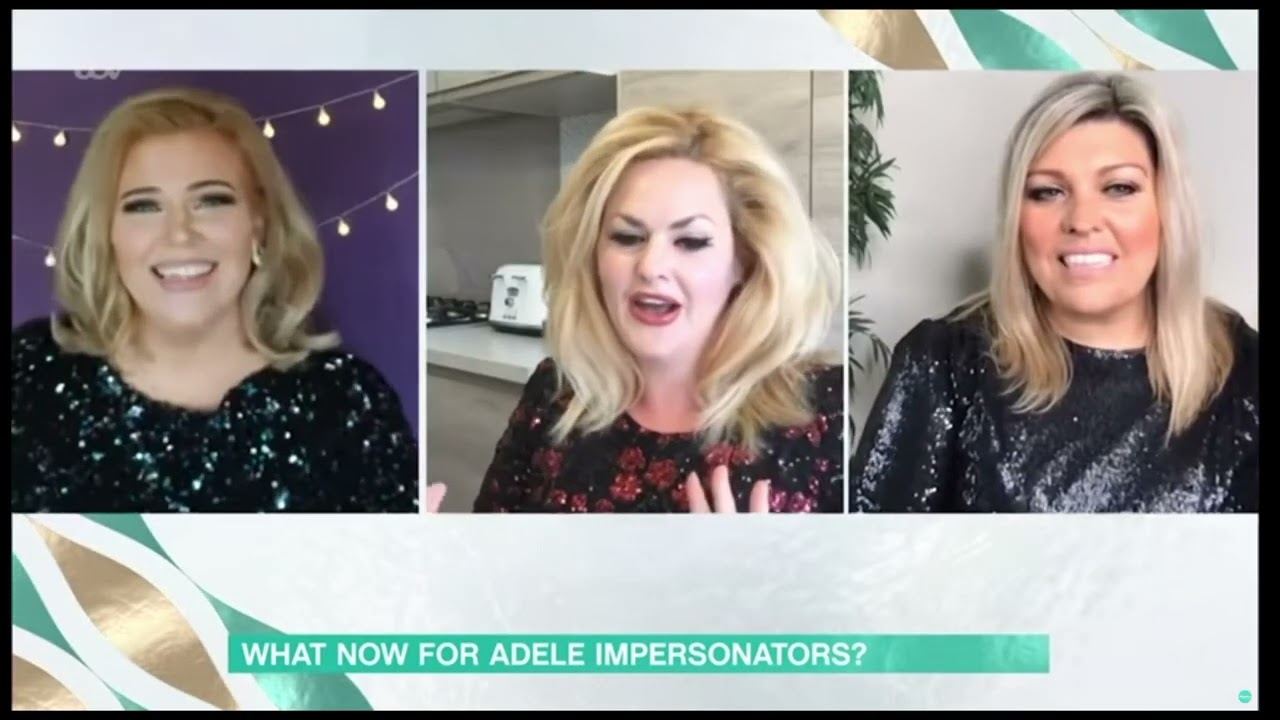 ITV This Morning interview with Holly and Phil featuring Adele Tribute Acts