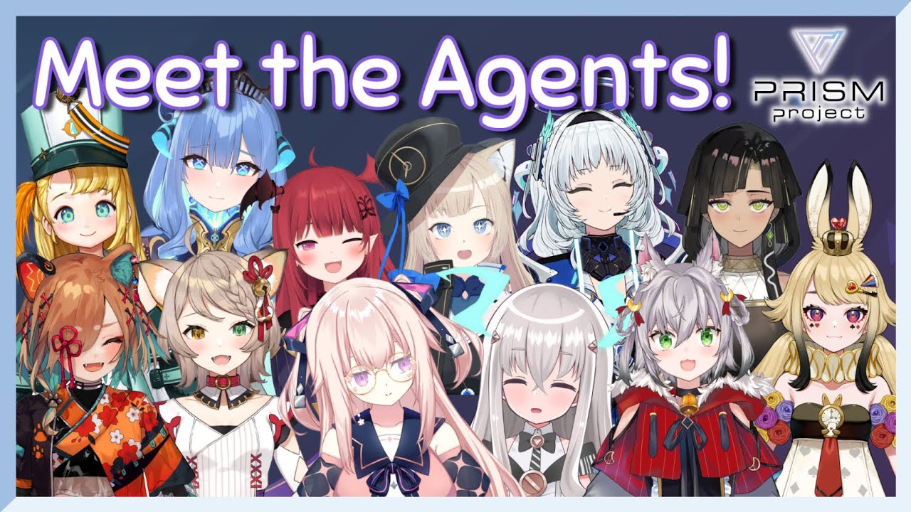 Meet the PRISM Project Agents! (PRISM Project VTuber Talent Highlights