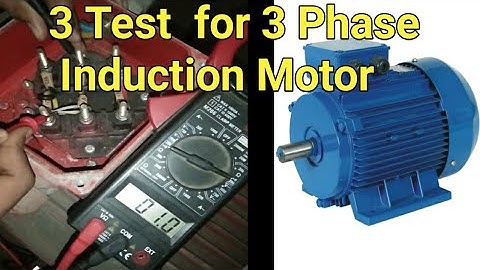 How To Check Three Phase Induction Motor by Multimeter in Hindi ! Electrical Knowledge !!!