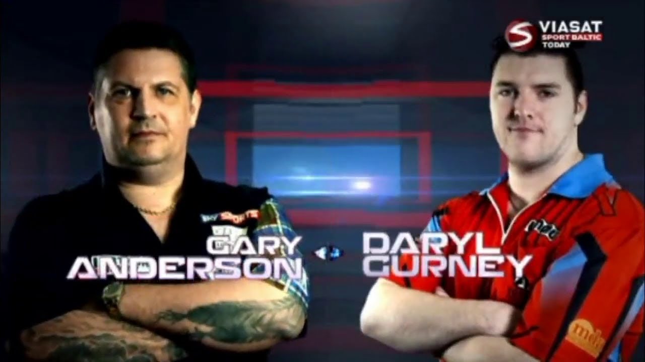 2017 Melbourne Darts Master Quarter Final G.Anderson vs Gurney YouTube