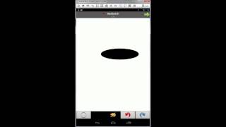 WeSketch - Android, Draw an Oval