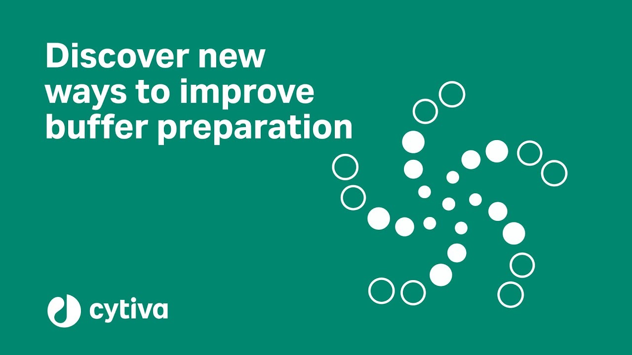 Discover new ways to improve buffer preparation - Cytiva - YouTube