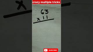 #New multiple tricks #mathstricks #shortsvideo #shorts #shortfeed #study #maths #school #knowledge