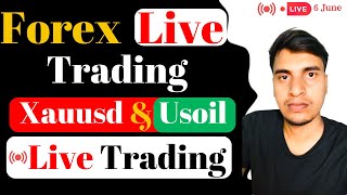 Live Gold Trading | Live forex Trading | 6 June 2024 | Verma Stock Trader