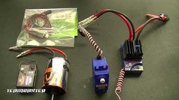 Axial SCX10 Waterproof Electronics Setup