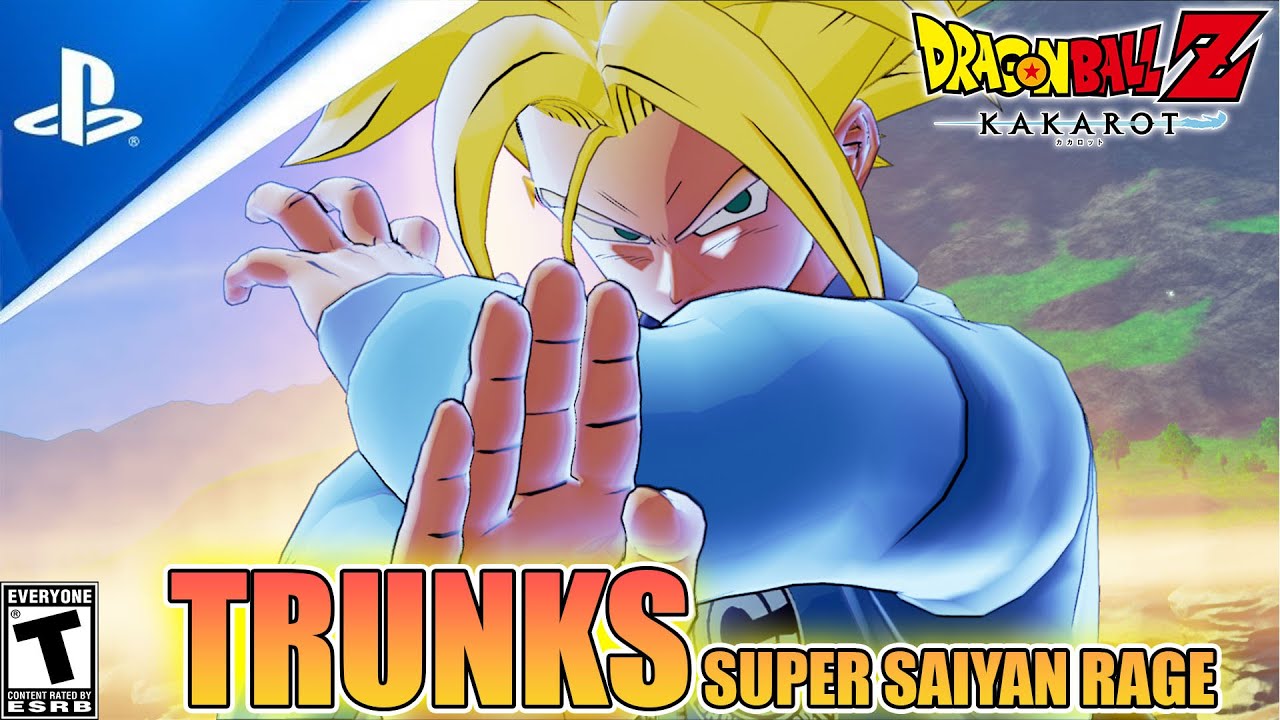🟢trunks Super Saiyan Rage Dbz Kakarot Mod Youtube 