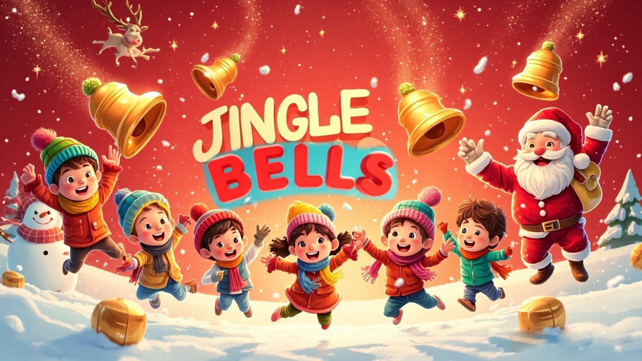 🎶 Jingle Bells | Fun Christmas Song for Kids 🎄 - YouTube