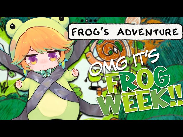 【Frog's Adventure】frogiwawa play frog gaem #kfp #キアライブのサムネイル