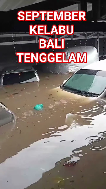 Semoga Cepat Terlewati Musibah Ini,Dan Kembali Baik #musibah #bencana #bali #banjir #petaka