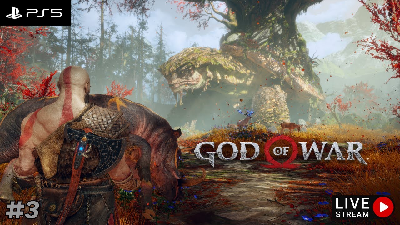 P3 | God of War 2018 | Kratos & Atreus Begin the Journey! ⚔️🔥|  PS 5 1080P 60FPS