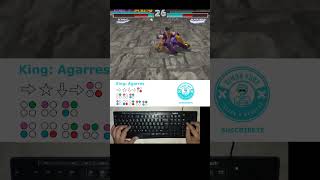 La Revolcadita King Agarres 4 Comandos Tekken Tag Tournament