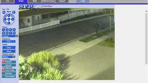 Panasonic camera BB-HCM331A