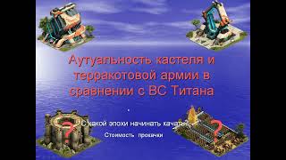 Сравнение кастеля и терракотовой армии с гидрой и кентавром / до каких уровней качать ВС