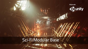 Sci-Fi Modular Base - Unity HDRP