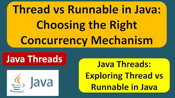 Thread vs Runnable in Java: Choosing the Right Concurrency Mechanism | Java Threads