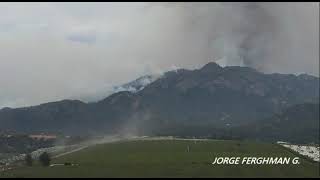 INCENDIO EN SIERRAS DE BELLAVISTA.