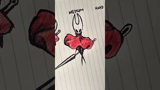 how to draw hornet from hollow knight tutorial #drawing#howtodraw#tutorial#sketch#art #shorts #arte