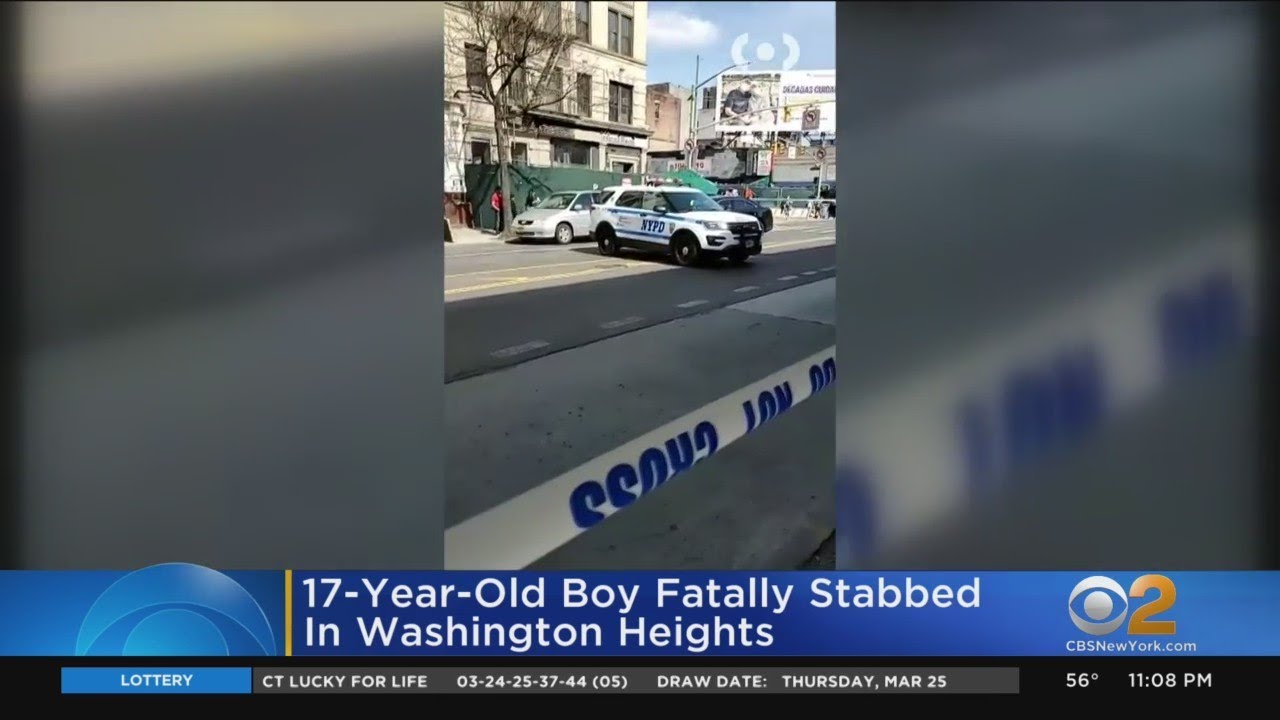17-Year-Old Boy Fatally Stabbed In Washington Heights