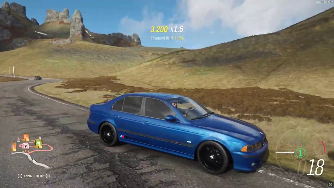 Forza Horizon 4 BMW M5 Drifting YouTube