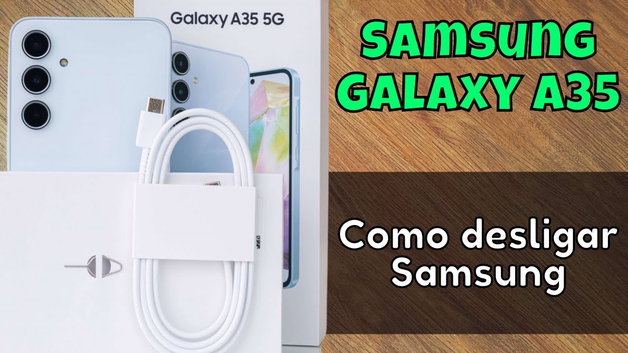 Como desligar Samsung Galaxy A35 - YouTube