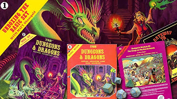 Unboxing the Dungeons and Dragons Moldvay Basic Boxed Set (1981)