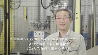 3M ロボット自動研磨事例 - 大阪サニタリー株式会社 (ベルトグラインダー)