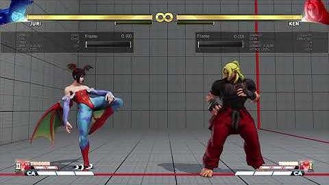 SFV - Juri V-Skill 2 concept