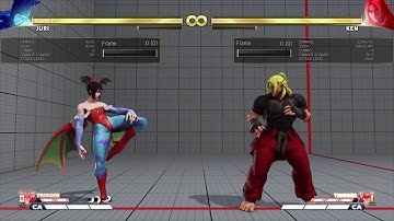 SFV - Juri V-Skill 2 concept